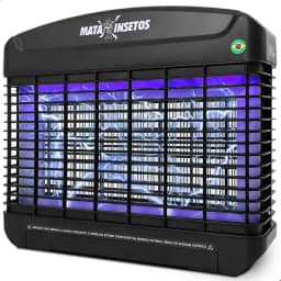 Armadilha de Mosquitos Elétrico Premium Casa Attract 2000V Grade Intercalada Mata Até Maruim Armadilha Insetos Feito no Brasil Mata Insetos