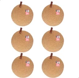 Kit 6 Jogo Americano Palha Linho Natural Mesa Jantar Boho