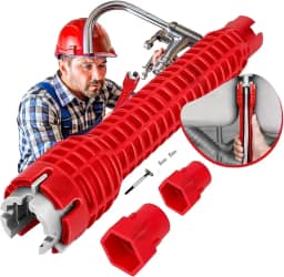 Chave Hidráulica Multifuncional 8 em 1, para Instalação e Reparo de Pias e Torneiras Nautilus Ocean