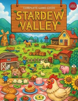Stardew Valley 2026 ULTIMATE GUIDE (1.6 UPDATED): Complete Official Walkthrough & 100% Mastery with Farming, Ginger Island Secrets, Fishing/Mining/Crafting Tips – Beginner to Pro!