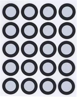 Yinhing Marcadores de Varredura 3D para Scanner 3D, Marcadores de Ponto de Referência, Ponto de Rastreamento 3D de Rastreamento 3D Reflexivo de 12 Mm de 19 Mm de 19 Mm, para