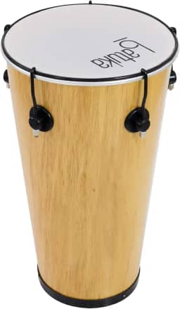 Timba 50X11" Madeira/Verniz 5 Afin Ferragem Pop Pele Leitosa Batuka