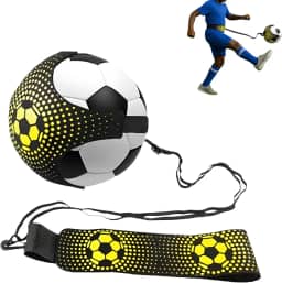 Cinta Treino Futebol Infantil Adulto Elástica Ajustável Treinamento Individual Domínio Passe Chute Coordenação Motora