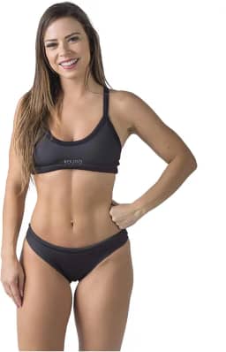SUNKINI PERFORMANCE PRETO UV 50+ KAUNA ESPORTIVO E CASUAL