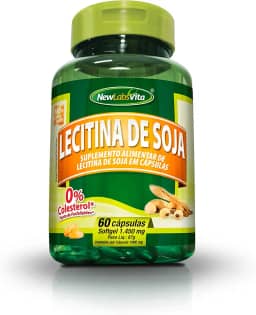 Lecitina de Soja - 60 Cápsulas, New Labs Vita''