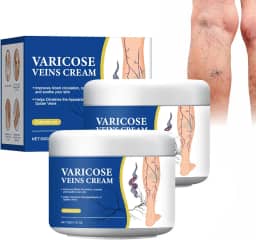 Renhe ingenuity Creme de varizes para pernas, creme de alívio de varizes de aranha, creme de pele para pernas, creme para varizes (2 peças)