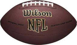 WILSON Bolas de futebol NFL Super Grip Composite