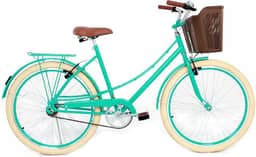 Bicicleta Vintage Retro Food Bike Antiga Ceci Linda (Azul turquesa)