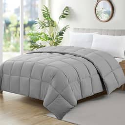 Camesa Edredom Ecopluma Toque de Pluma Casal 220x240cm - Cinza