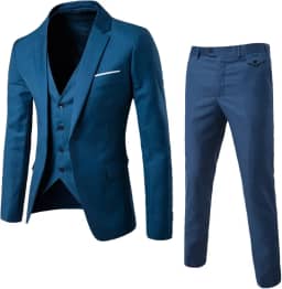 masculino blazer tux colete calça terno de 3 peças