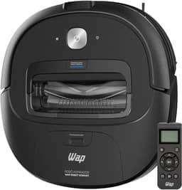 WAP Aspirador de Pó Robô ROBOT WSMART 3 em 1, Automático, 450ml, Controle Remoto, Autonomia até 2 horas, 14,4VDC Bivolt