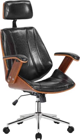 Cadeira Kopenhagen Presidente Preto Fratini