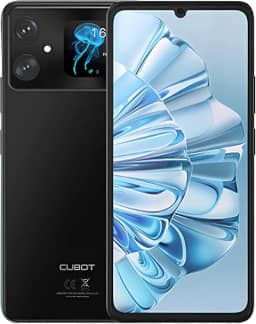 Cubot A20, Smartphone Android 14, 4GB RAM, 128GB, Câmera 48MP, Tela Grande (Preto)