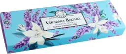 Kit de Sabonete em Barra Para Mãos e Corpo, Lavanda e Vanilla, Giorno Bagno, 3 X 100 g, Azul