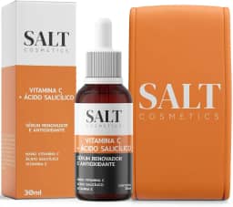 Sérum Renovador + Antioxidante - 20% Nano Vitamina C + 2% Ácido Salicílico + 5% Vitamina E - Salt Cosmetics