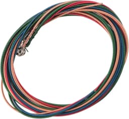 RiToEasysports Cordas de Baixo Elétrico de Liga de Níquel Macia para Baixo de 4 Cordas, Leves e Portáteis, Boas para Iniciantes