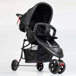 Carrinho De Bebê Easygo Com Cesto 3 Rodas Passeio Até 15kgs - Kababy