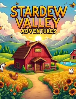 The Stardew Valley Coloring Book: Relax and Color Your Way Through the Valley