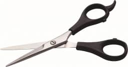 Marco Boni Tesoura Profissional Fio Laser P/ Corte Cabelo 5.5'' Cabo Plástico Aço Inox 1705 Preto 1 Unidade