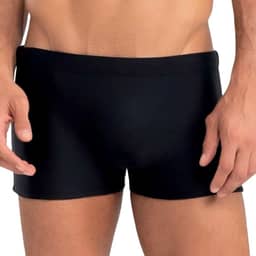 Sunga Boxer Mash Masculina Cordão Ajustável Natação Praia UV 50+ Lisa