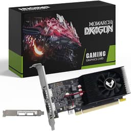MOUGOL Placa de vídeo AMD Radeon R7 350 com memória 4G 128Bit GDDR3 equipada com PCI Express*16 2 x placa de vídeo HDMI para trabalho de escritório e jogos