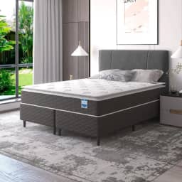 Cama Box King Molas Ensacadas Individualmente 193x203 Pillow Top Bertha Umaflex