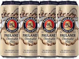 Kit 4 Cervejas Paulaner Edição Especial Oktober Bier 500ml