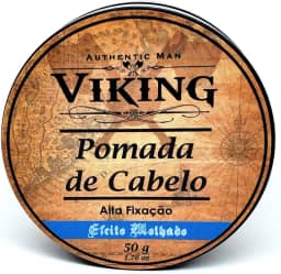 Pomada de Cabelo Efeito Molhado Viking - 50g