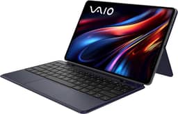 Tablet VAIO TL12 8GB 256GB Octa-Core, Tela AMOLED 12.6” 2.5K, com Teclado de Conexão Inteligente e Caneta Ativa, 5G WiFi, Câmera 13MP + Selfie 12MP, 10.090mAh, Android 15 – Preto