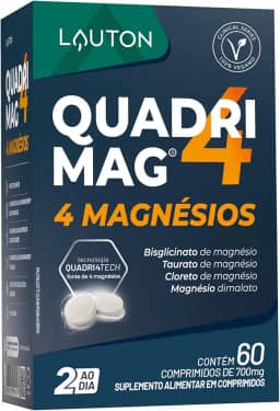 QUADRIMAG® 4 Magnésios 60 cps (Clinical Series) - Lauton