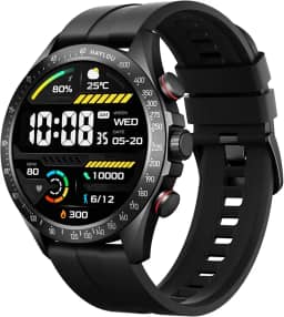 HAYLOU Solar Pro Smartwatch,1.43"AMOLED Display Bluetooth Telefone Chamada Relógio Inteligente para Homens,Assistente de Voz,IP68