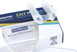 Retentor de narinas, tubos de silicone para pós-cirurgia nasal, após rinoplastia