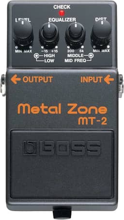 Mt-2 | Pedal de Distorção Boss Metal Zone Mt-2