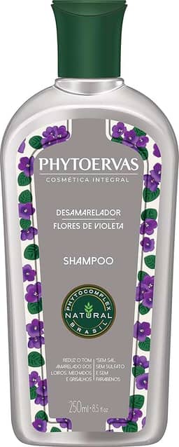 Phytoervas Desamarelador Shampoo Uso Diário, 250 ml