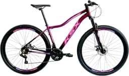 Bicicleta Bike Aro 29 MTB Alumínio KSX SD7 21 Velocidades Marchas Index Cabeamento Interno Feminina