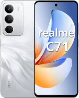 Celular Realme C71 4G Smartphone 4GB RAM 128GB ROM Dual SIM (Branco)