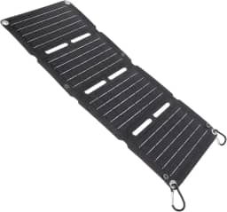 Kit de Carregador de Painel Solar Dobrável de 40 W Com Saídas USB-C e USB-A para Telefones, Bancos de Energia, Tablets, Painel Solar Portátil, Leve e Ecológico, Carregamento