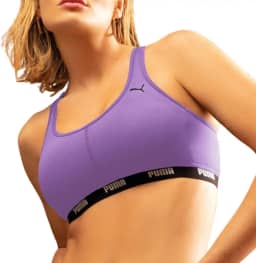 Top Puma Feminino Esportivo Academia Bojo Removível Original