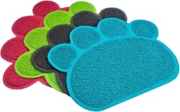 Tapete Pet PVC Jogo Americano Tapete Cachorro Comedouro e Bebedouro Caixa de Areia Gatos e Cachorros Limpeza e Organização Fácil Limpar e Higienizar 40x30cm (ROSA CLARO)