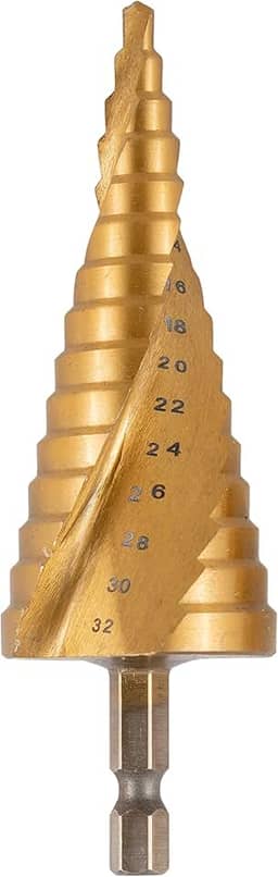 BROCA ESCALONADA HSS 4-32 MM