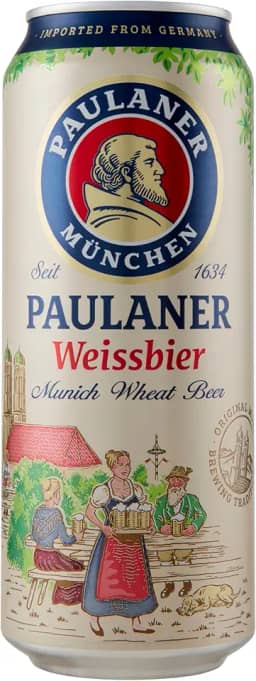 CERVEJA ALE PAULANER WEISSBIER LT 500ML Paulaner 500 ml
