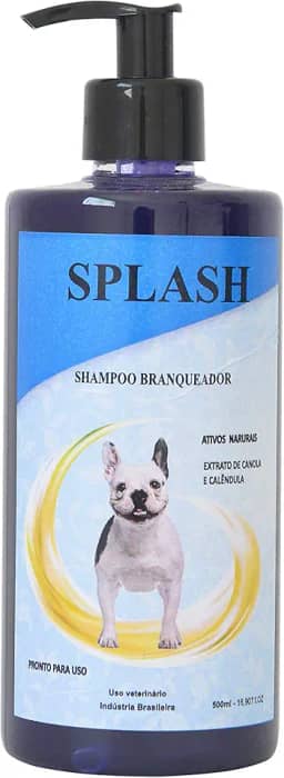 Splash Shampoo Branqueador Branco 500Ml