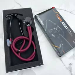 Estetoscópio Black Rappaport P.a Med Profissional (Vinho)