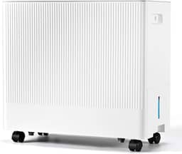 Desumidificador de 35 litros para porão com mangueira de drenagem, desumidificadores de 3000 metros quadrados para casa, com função de temporizador de 24 horas, descongelamento automático, vários