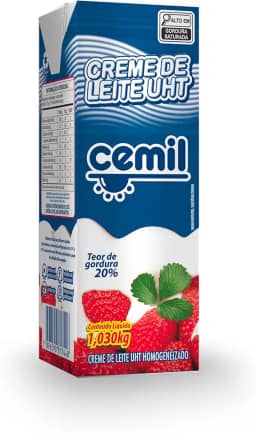 Creme de Leite Cemil 20% de Gordura 1,03kg