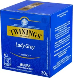 Chá Preto Lady Grey 20G - Caixa com 10 Unid