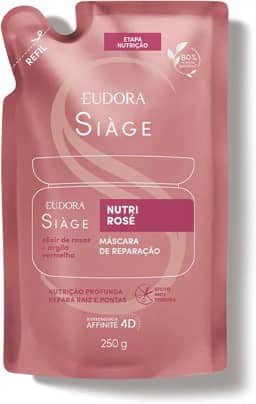 SIAGE REFIL MÁSCARA CAPILAR NUTRI ROSE 250g