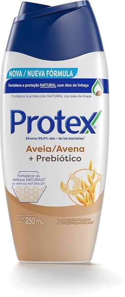 Protex Sabonete Líquido Antibacteriano para Corpo Aveia 250ml