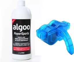 Kit Limpeza Bike Desengraxante Algoo 1l + Limpador Corrente