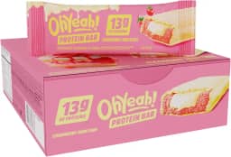 3VS Nutrition Barra de Proteína 45g Oh Yeah Sabor Strawberry ShortCake - Caixa C/ 12